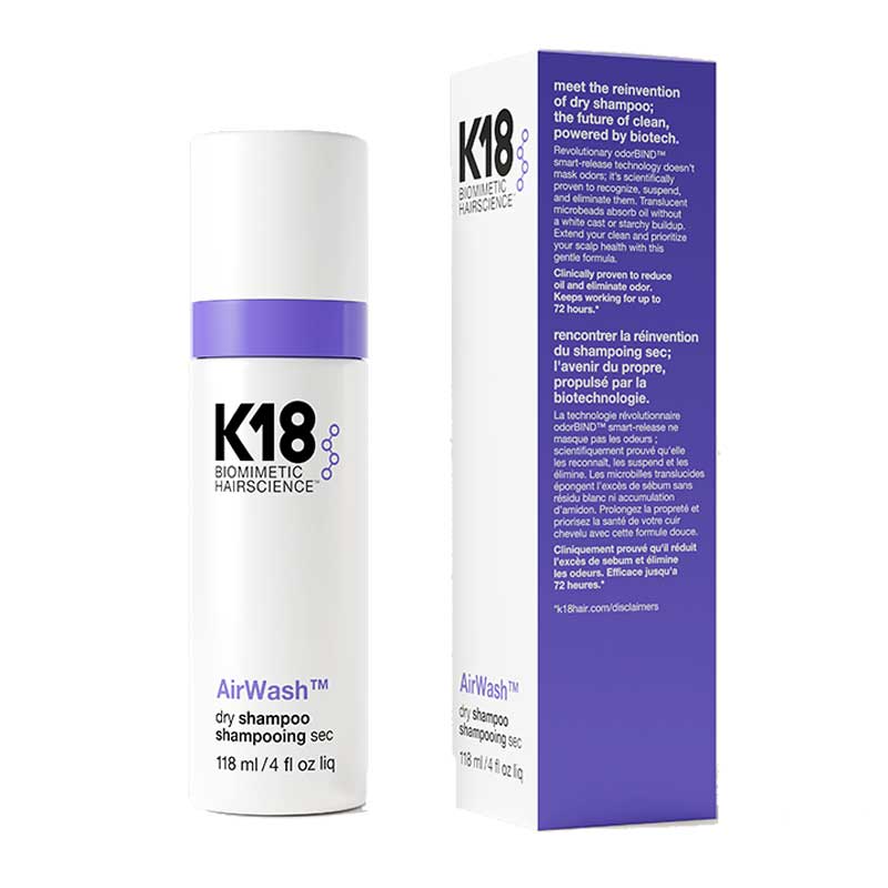 AirWash Dry Shampoo - Shampooing sec réducteur de sébum 118 ml