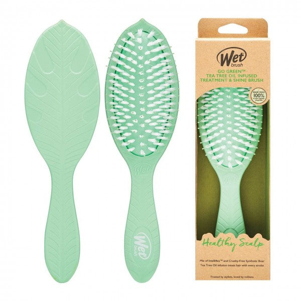 Wet Brush Go Green Tea Tree Oil Infused Shine Brush