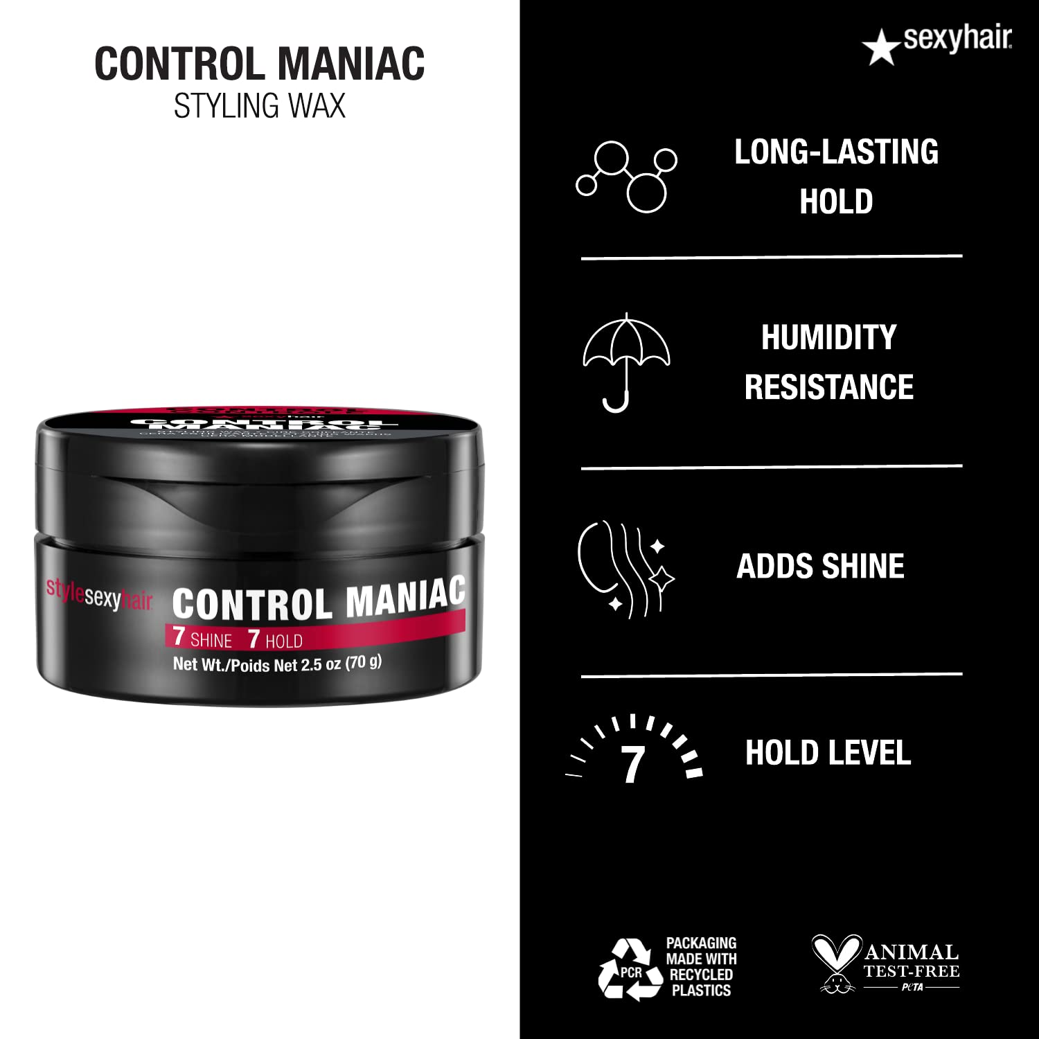 CONTROL MANIAC Cire Coiffante 70 gr