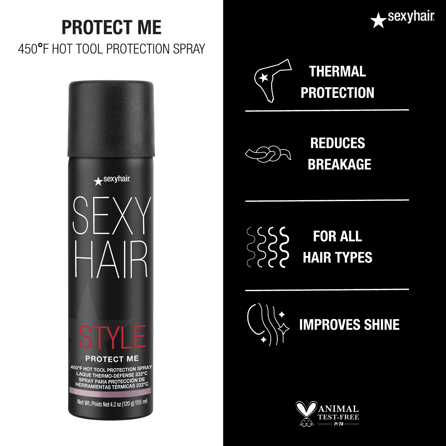 STYLE PROTECT ME Spray Thermo Protecteur 155 ml