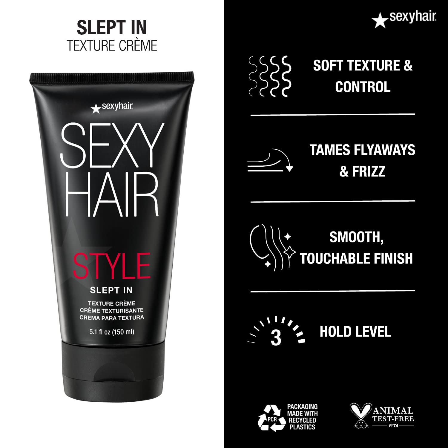 STYLE SLEPT IN Crème texturisante 150 ml